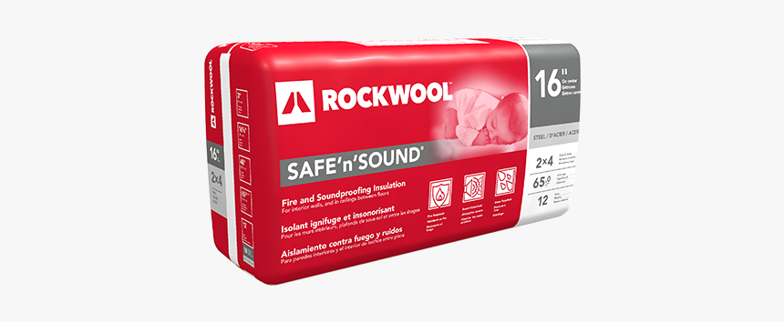 Rockwool Safe N Sound - Rockwool Insulation R30, HD Png Download
