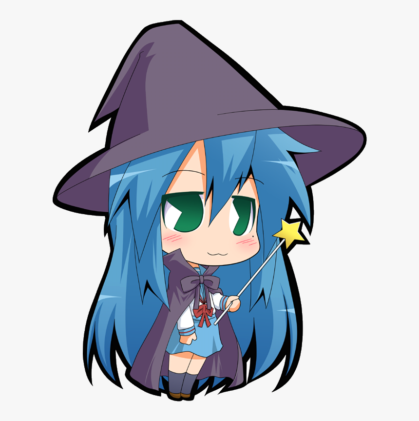 719x800, 60823343 58bb 4f0a B047 7d ) - Lucky Star - Lucky Star Konata Chibi, HD Png Download