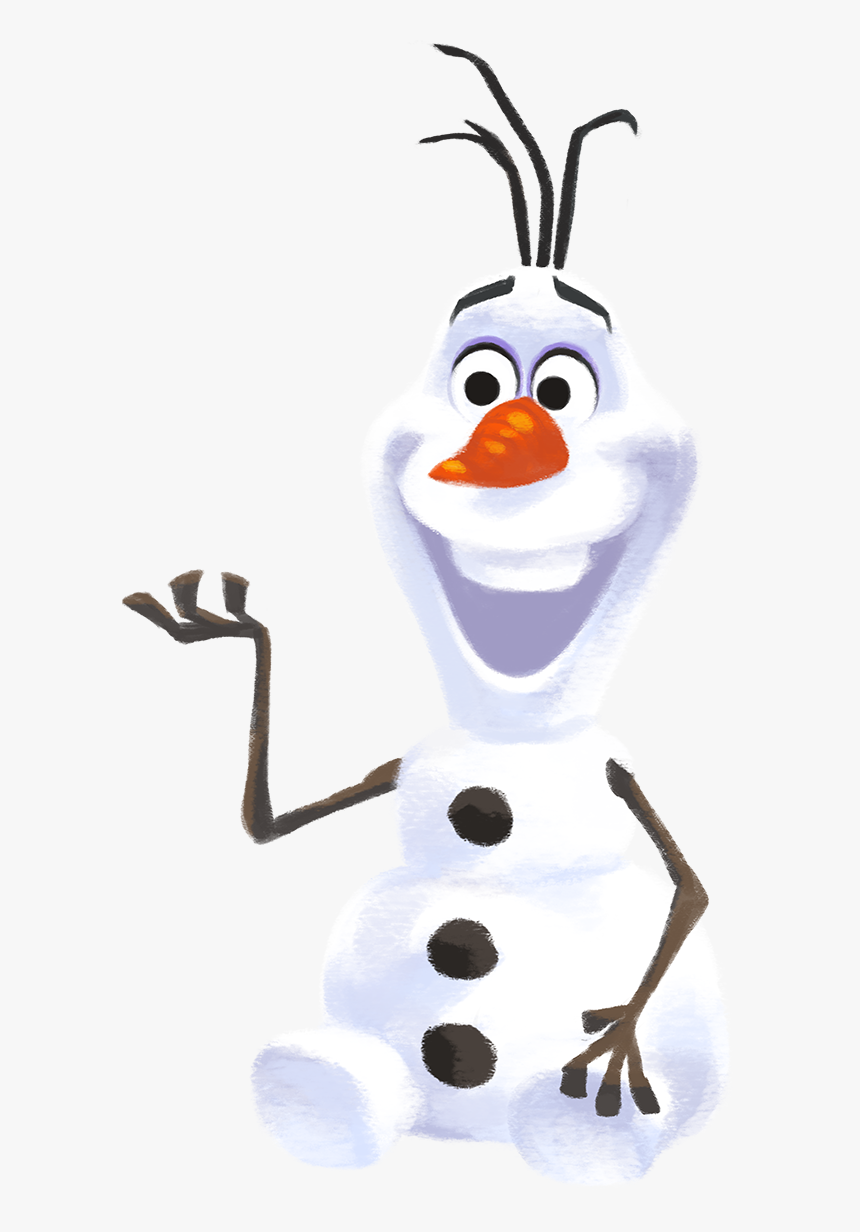 Snow Man Frozen Png, Transparent Png