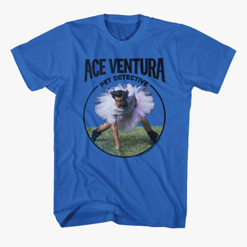 Football Stance Ace Ventura T-shirt - Back In Black T Shirt, HD Png Download