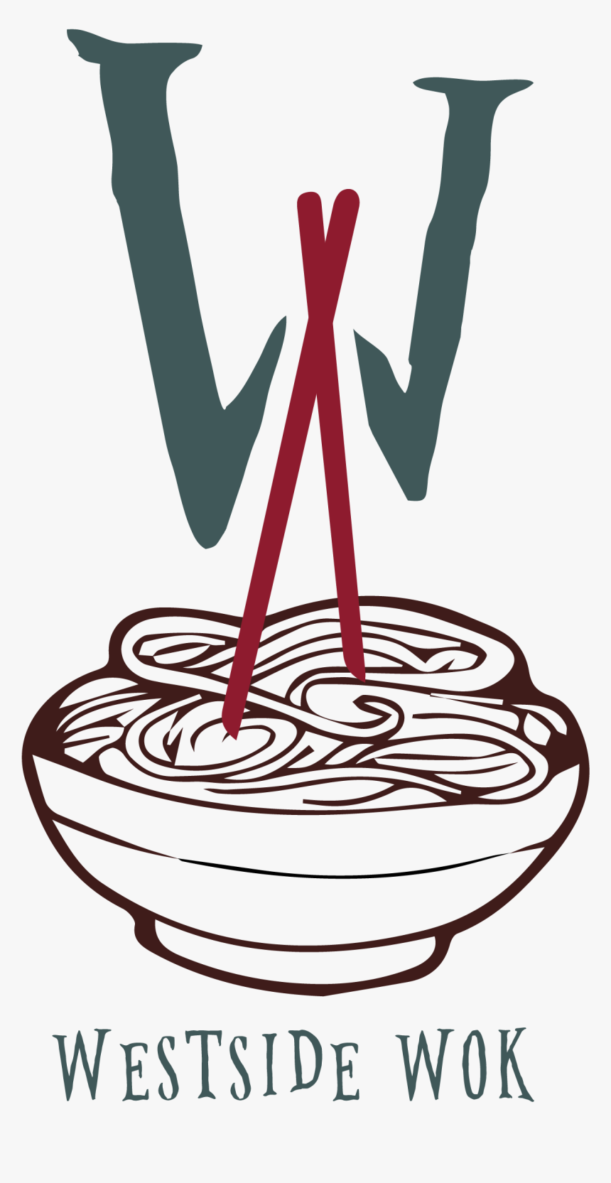 West Side Wok - Noodle Drawing Transparent, HD Png Download