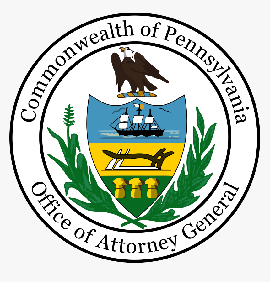 2000px-seal Of The Attorney General Of Pennsylvania - State Of Pennsylvania Logo, HD Png Download