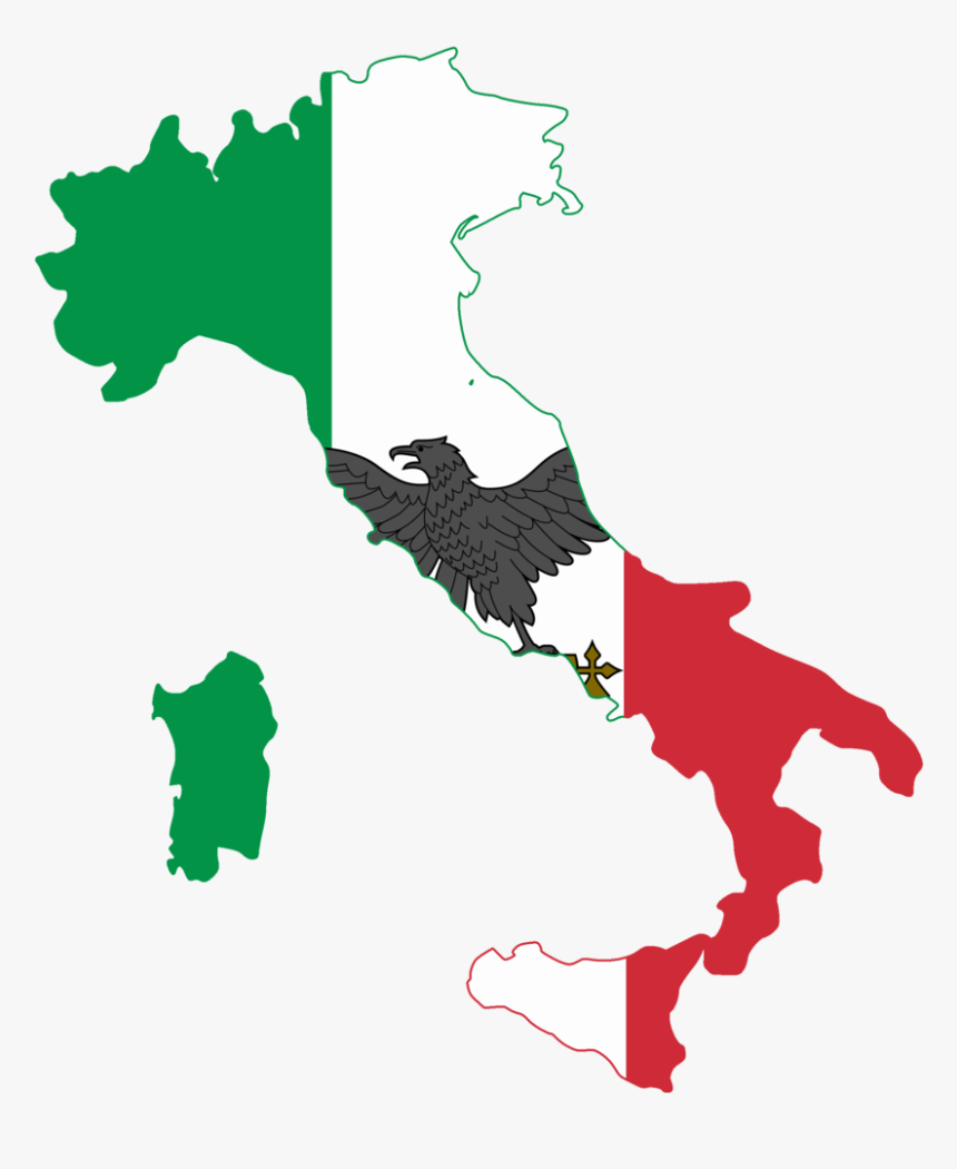 [​img] - Shape Of Italy Map, HD Png Download