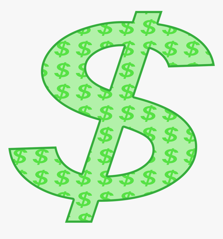 Dollar Symbol Dollar Green Dollar Free Picture - ด อ ล ล่า สัญลักษณ์, HD Png Download