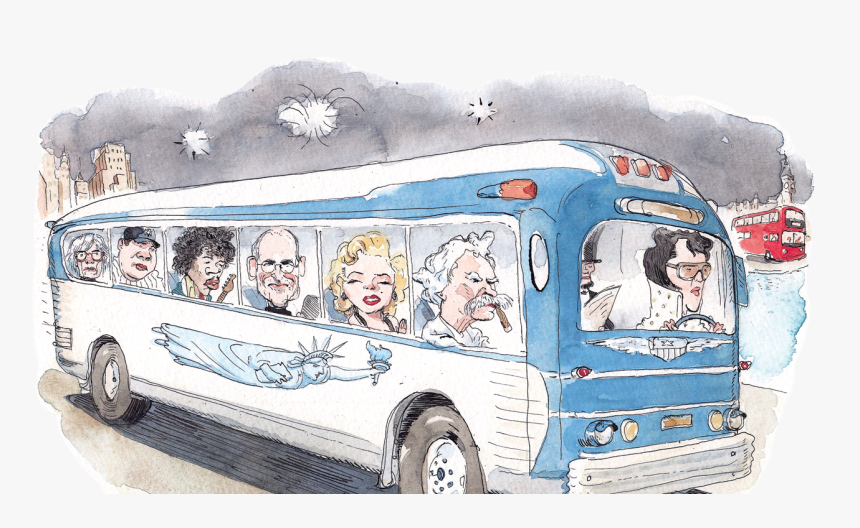 Gill On America Europes Greatest Inventionand How The - Minibus, HD Png Download