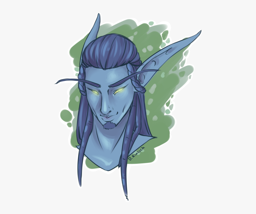 Night Elf Thing - Illustration, HD Png Download