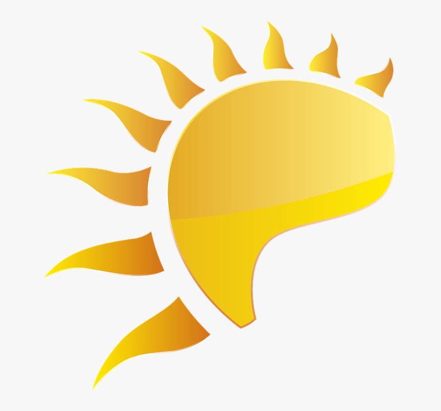 Sun, Summer, Yellow, Beach, Holiday, Sunning Himself - Sol De Playa Png, Transparent Png