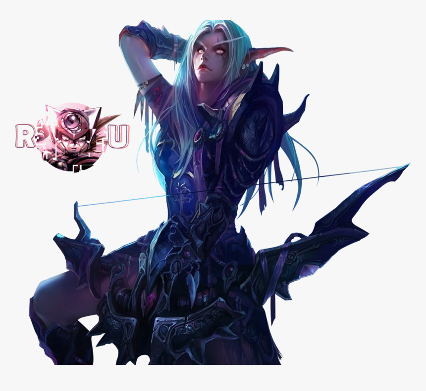 Night Elf Hunter Art, HD Png Download