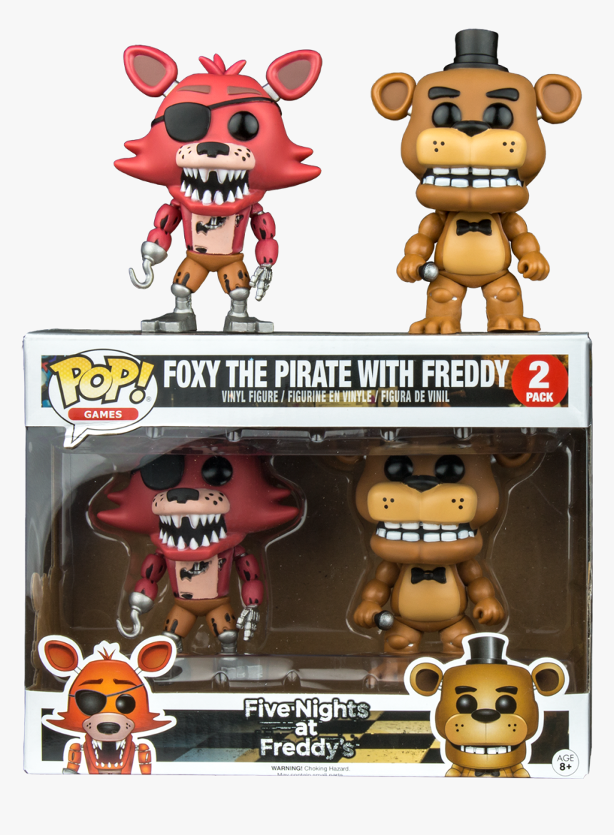 Pop Fnaf Freddy E Foxy, HD Png Download