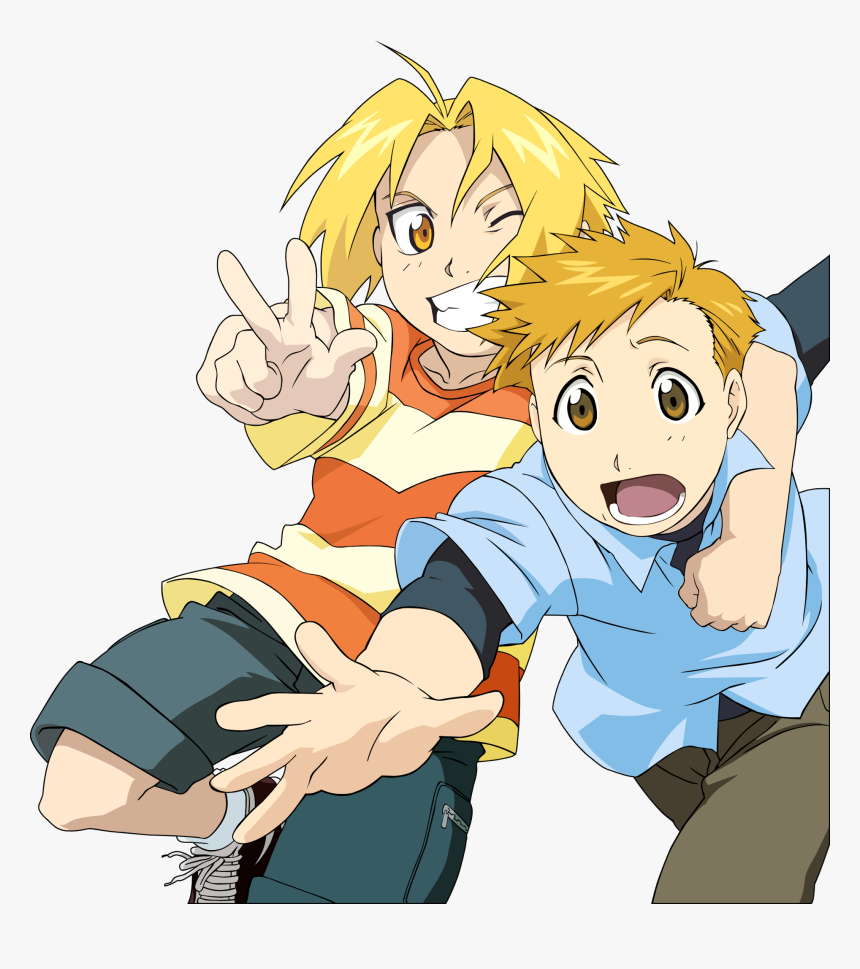 Full Metal Alchemist Kids, HD Png Download