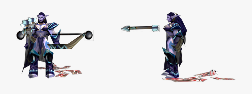 Warcraft 3 Night Elf Archer, HD Png Download