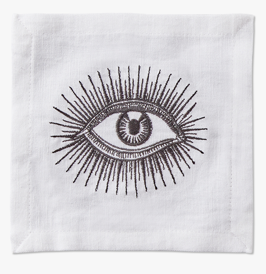 Front Image Cocktail Napkin Eyes - Eyelash Extensions, HD Png Download