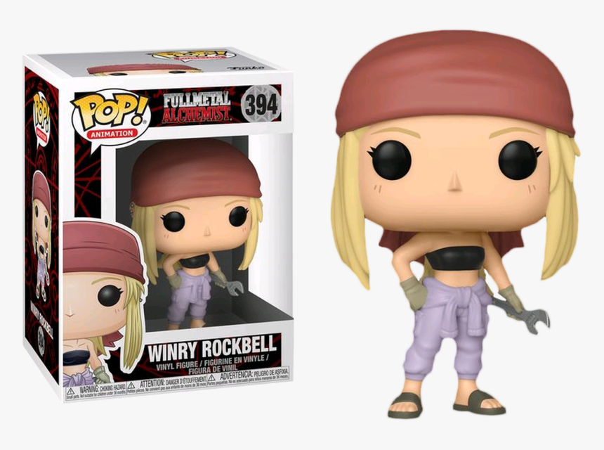 Winry Pop Vinyl Figure - Winry Rockbell Funko Pop, HD Png Download