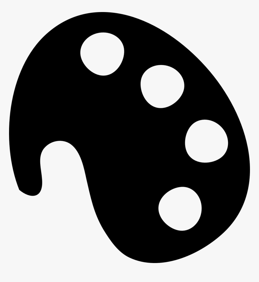 Of Pallets Palette Figure Free Picture - Vektor Alat Lukis, HD Png Download