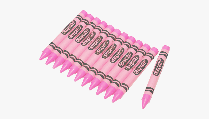 Crayola, Crayons, And Minimalism Image - Pastel Pink Pngs, Transparent Png