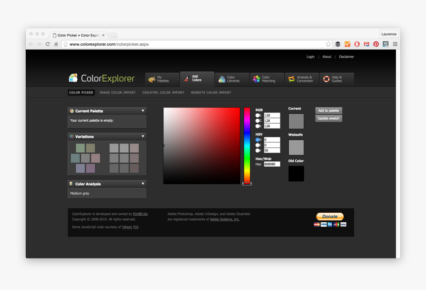 Colorexplorer Online Color, HD Png Download , Transparent Png Image