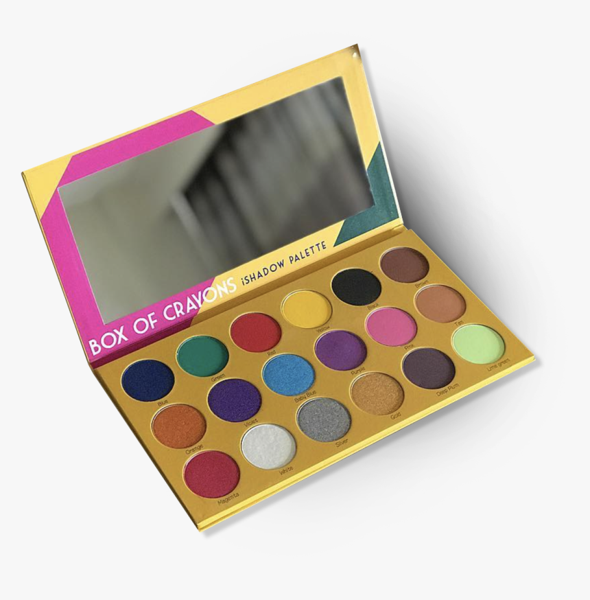 Box Of Crayons Palette, HD Png Download