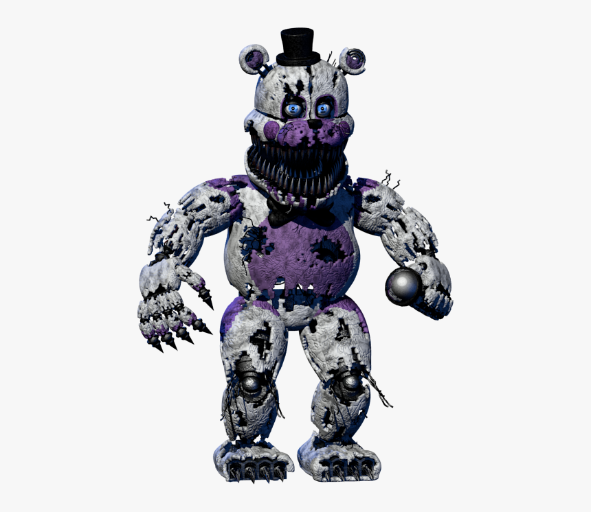 Nightmare Funtime Freddy - Nightmare Funtime Freddy Baby's Nightmare Circus, HD Png Download