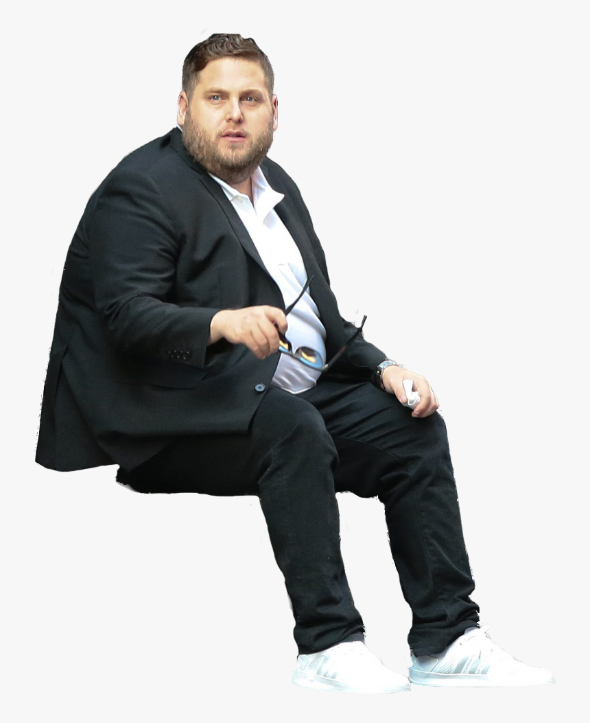 Jonah Hill Sits - Jonah Hill Png, Transparent Png , Transparent Png