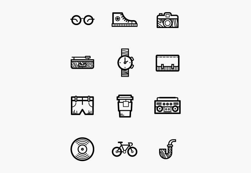 Hipster Photo Camera Icon, HD Png Download
