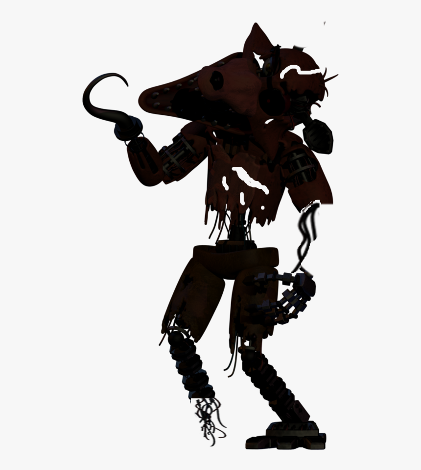 Five Nights At Freddy& - Witherd Foxy Fnaf 5, HD Png Download