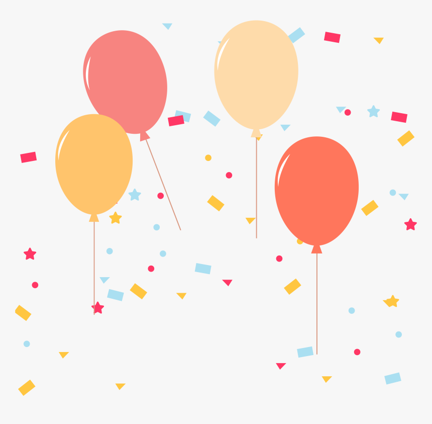 Clip Library Balloon Clip Orange Floating Material - صور متحرركه Png, Transparent Png