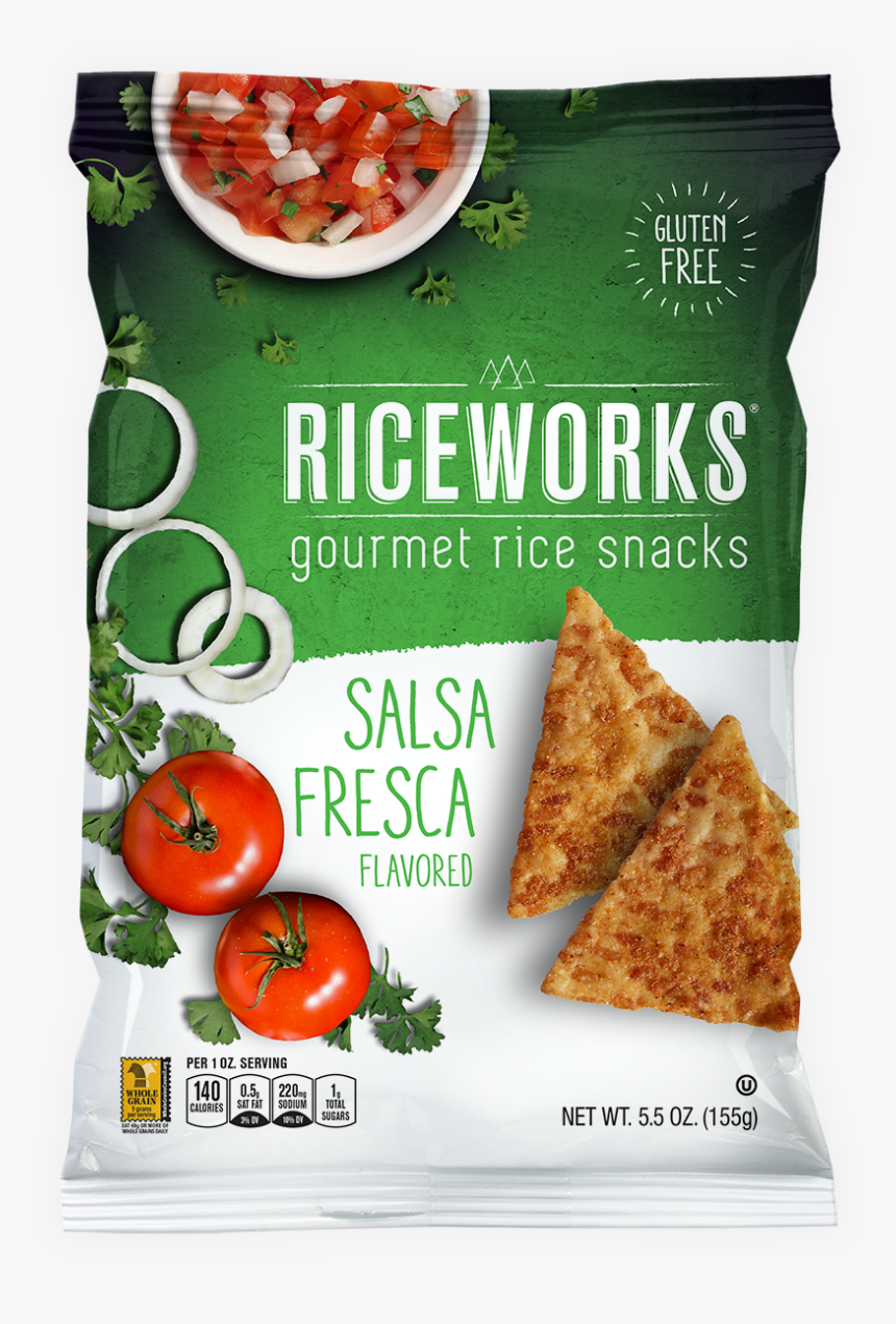 5 Oz Riceworks Salsa Fresca - Riceworks Sweet Chili Chips, HD Png Download