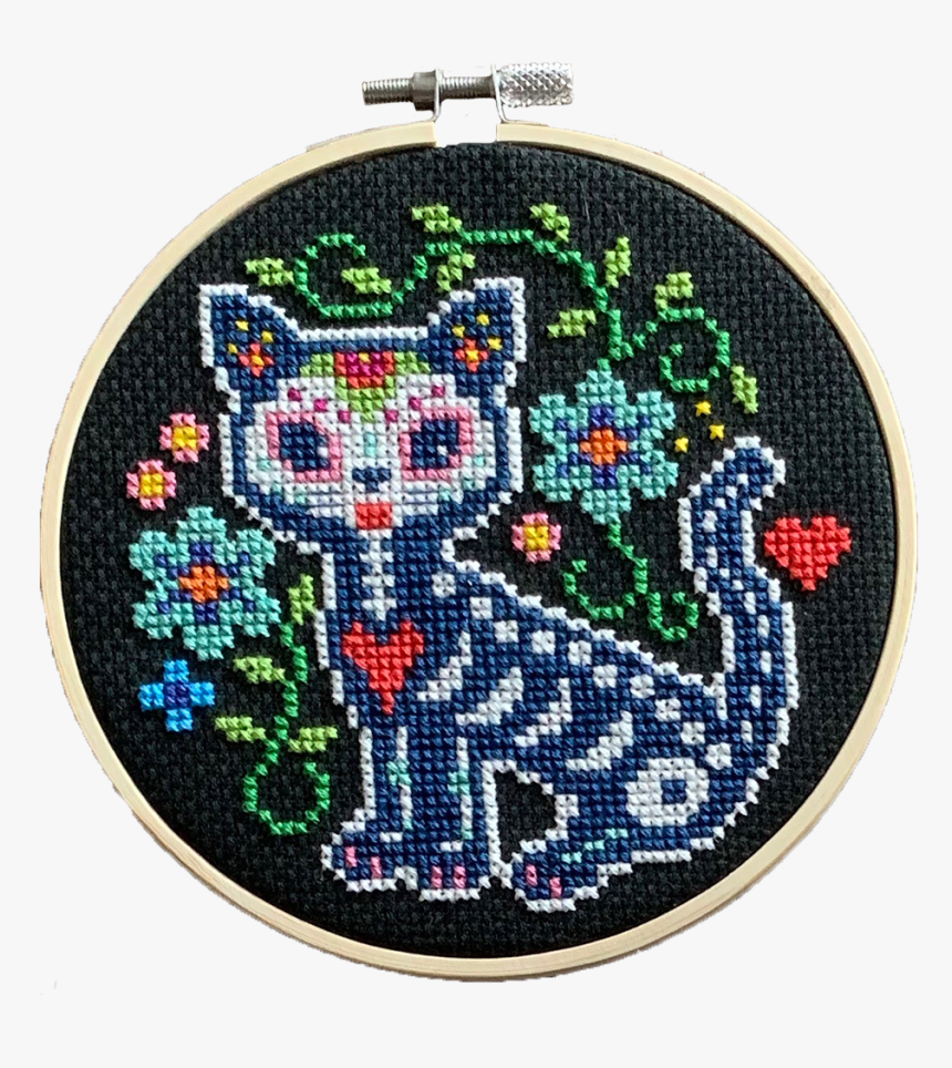 Day Of The Dead Cross Stitch Patterns, HD Png Download