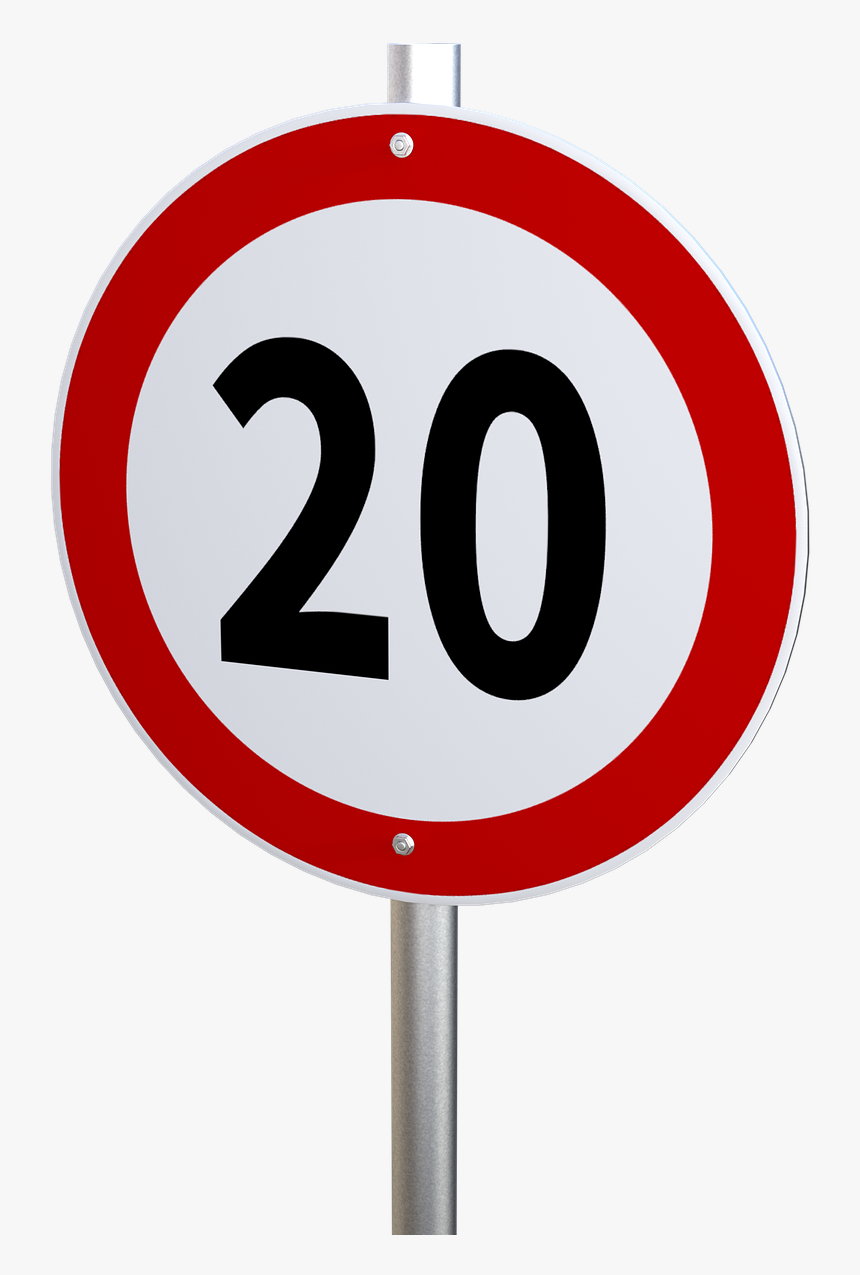 Limite De Velocidade Png, Transparent Png
