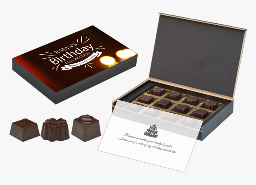 12 Chocolate Box - Best Chocolate Box For Girls, HD Png Download