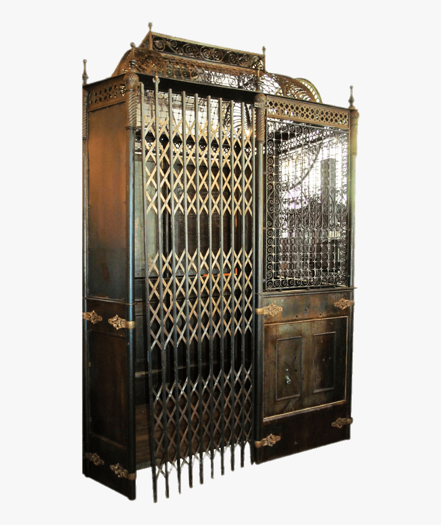 Birdcage Elevator - Vintage Elevator Art, HD Png Download