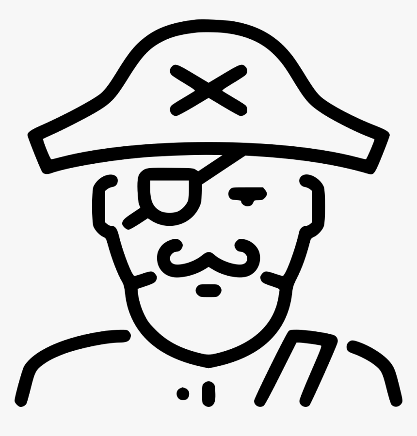 Pirate - Ahoy Captain Png, Transparent Png