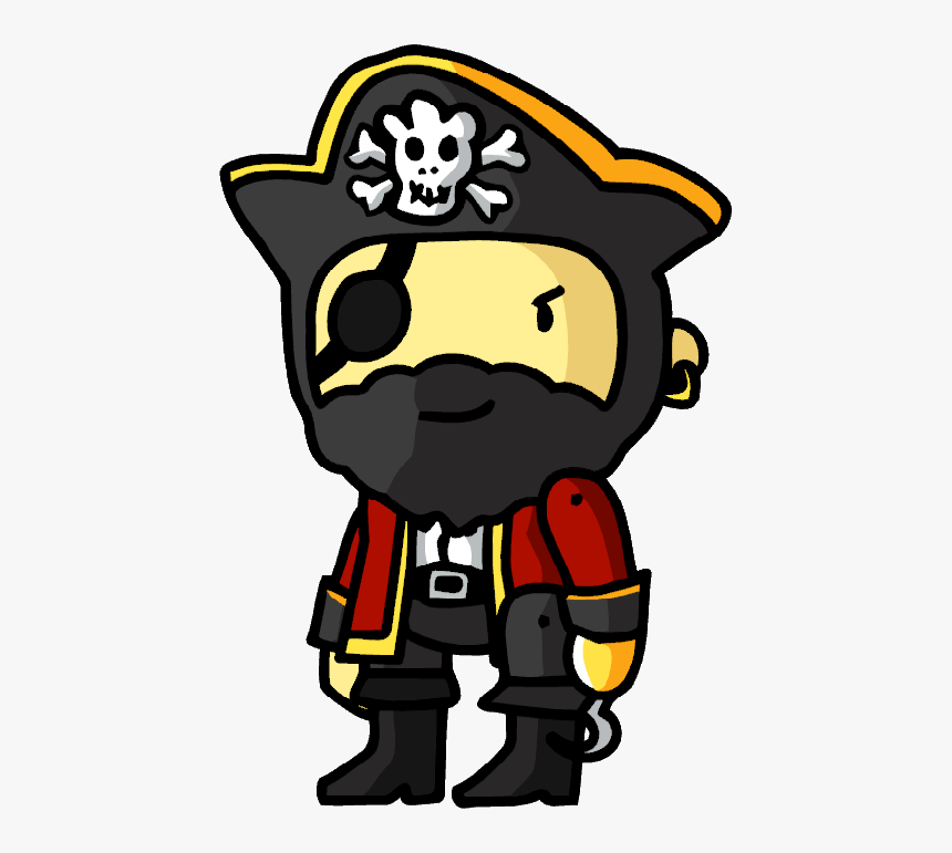 Scribblenauts Yarrr The Pirate - Scribblenauts Pirate, HD Png Download