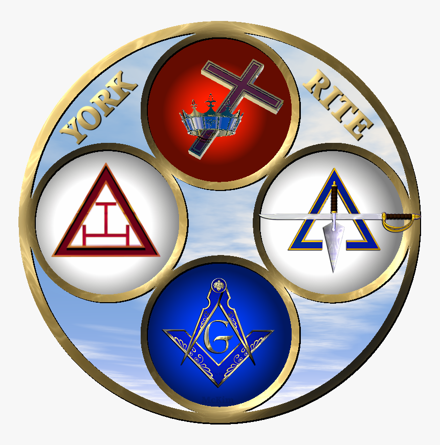 York Rite Car Emblem, HD Png Download