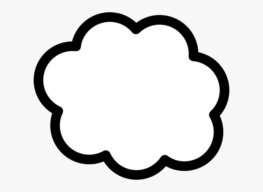 Cloud Shape, HD Png Download