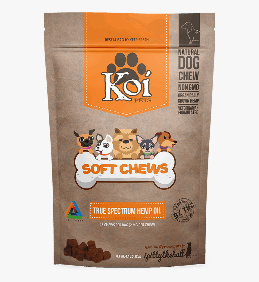 Koi True Spectrum Hemp Oil 2mg Cbd Pet Soft Chews - Koi Cbd Soft Chews, HD Png Download