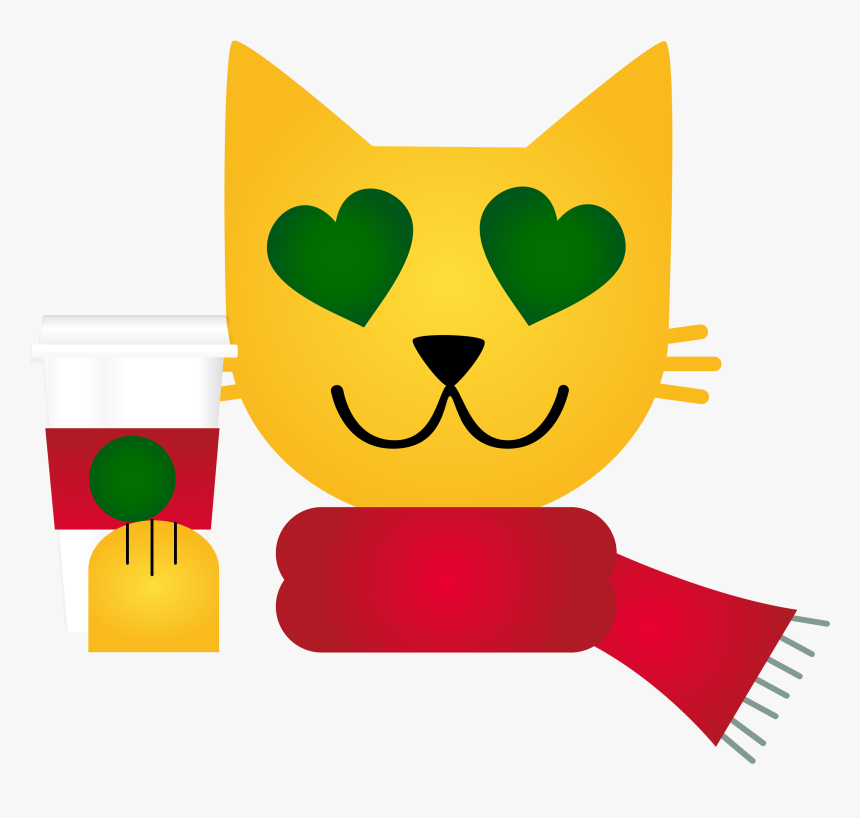 Transparent Starbucks Emoji Png, Png Download