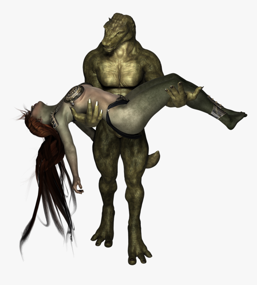 Fantasy, 3d, Render, Transparent Background, Draconian - Transparent Background Cartoon Porn, HD Png Download