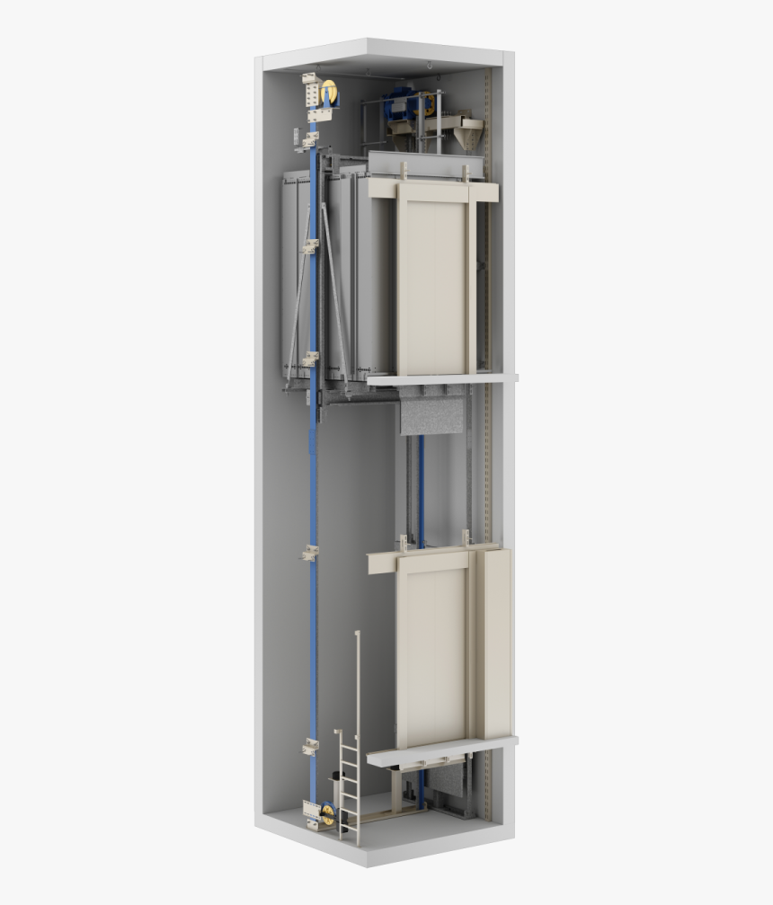 Elevator Atlas Gigas Axonometric - Closet, HD Png Download