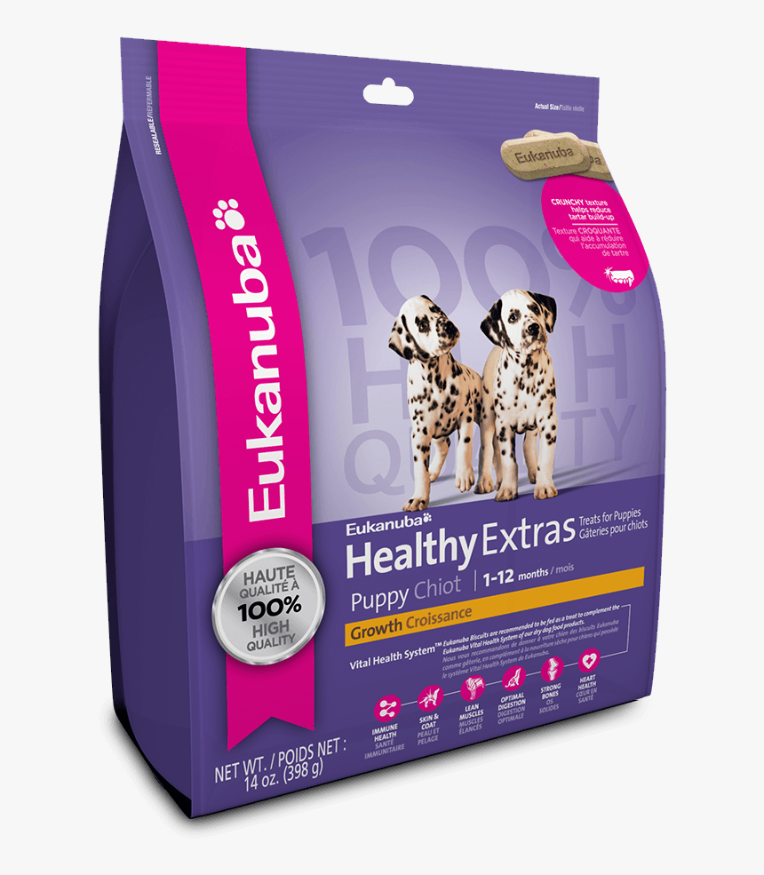 Healthy Extras Eukanuba Puppy Growth Biscuits - Eukanuba Puppy Biscuits, HD Png Download