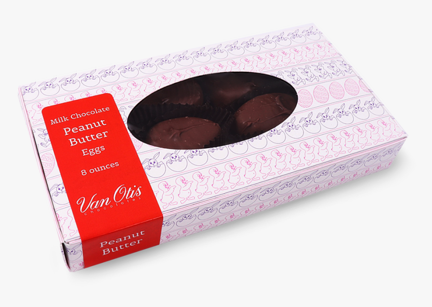Milk Chocolate Peanut Butter Eggs Box - Chocolate, HD Png Download