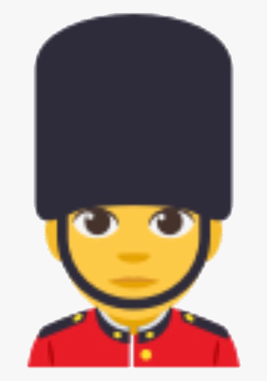 #sticker #stickers #guard #british #soldier #emoji - British Soldier Emoji, HD Png Download