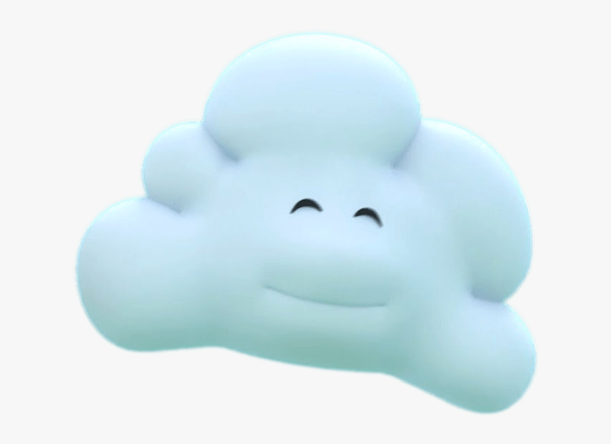 Uki Character Cloud - Cartoon, HD Png Download