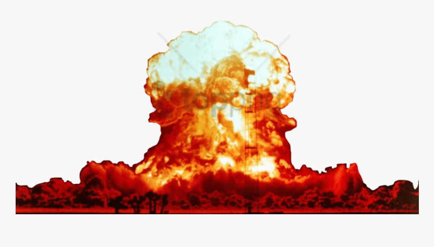 Transparent Background Nuclear Explosion Png, Png Download