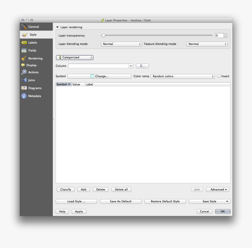 - - / - - / - - / Images/categorised Styles - Classify Button Qgis, HD Png Download