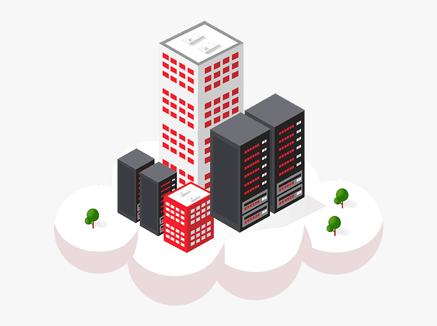 Hybrid Cloud - Skyscraper, HD Png Download