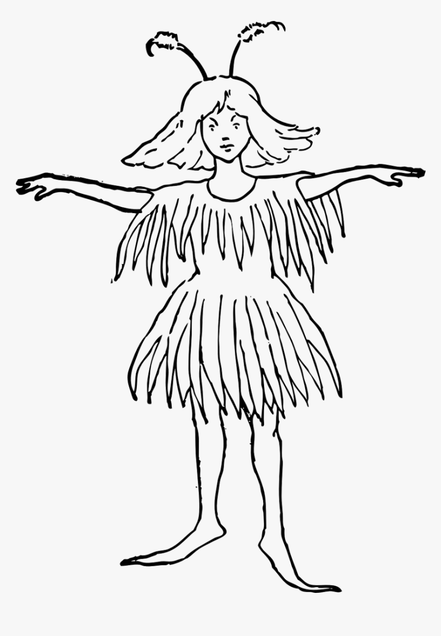 Art,monochrome Photography,plant - Fairy, HD Png Download