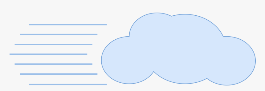 Cloud Moving At Speed - Parallel, HD Png Download