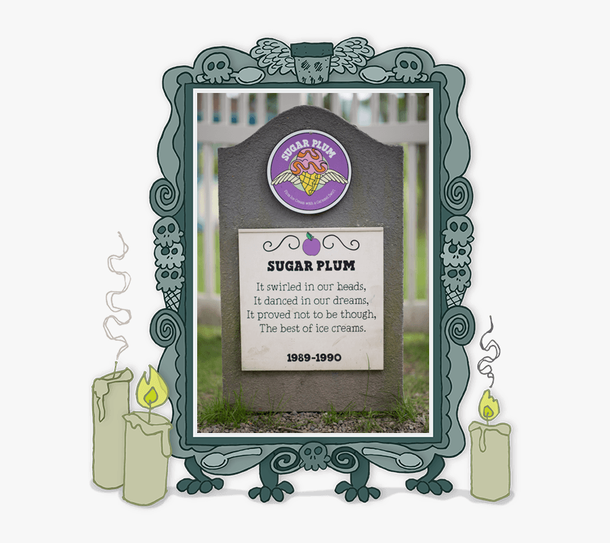 Sugar Plum Detail - Oh Pear Ben And Jerry's, HD Png Download