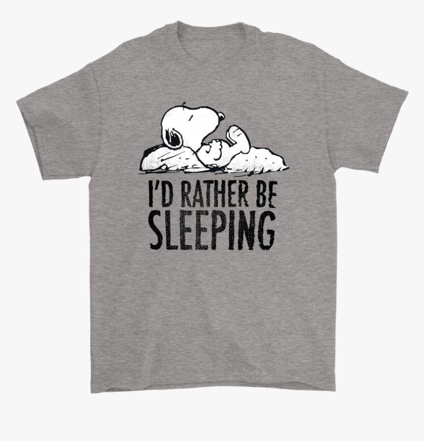 Rather Be Sleeping Snoopy Shirts - Snoopy Gucci Shirt, HD Png Download